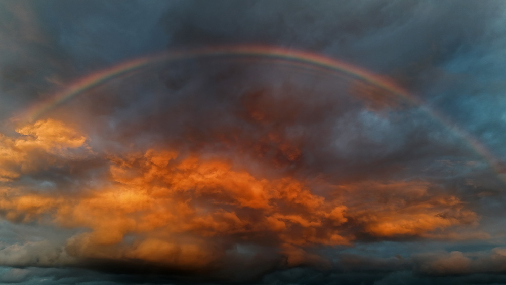 Abendregenbogen